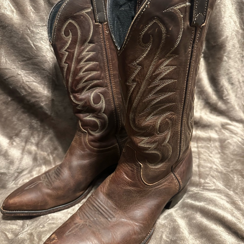 Laredo Dark Brown Western Boots